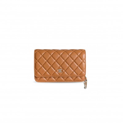 CHANEL CAVIAR QUILTED WALLET ON CHAIN WOC AP0250 (19*13*3cm) 